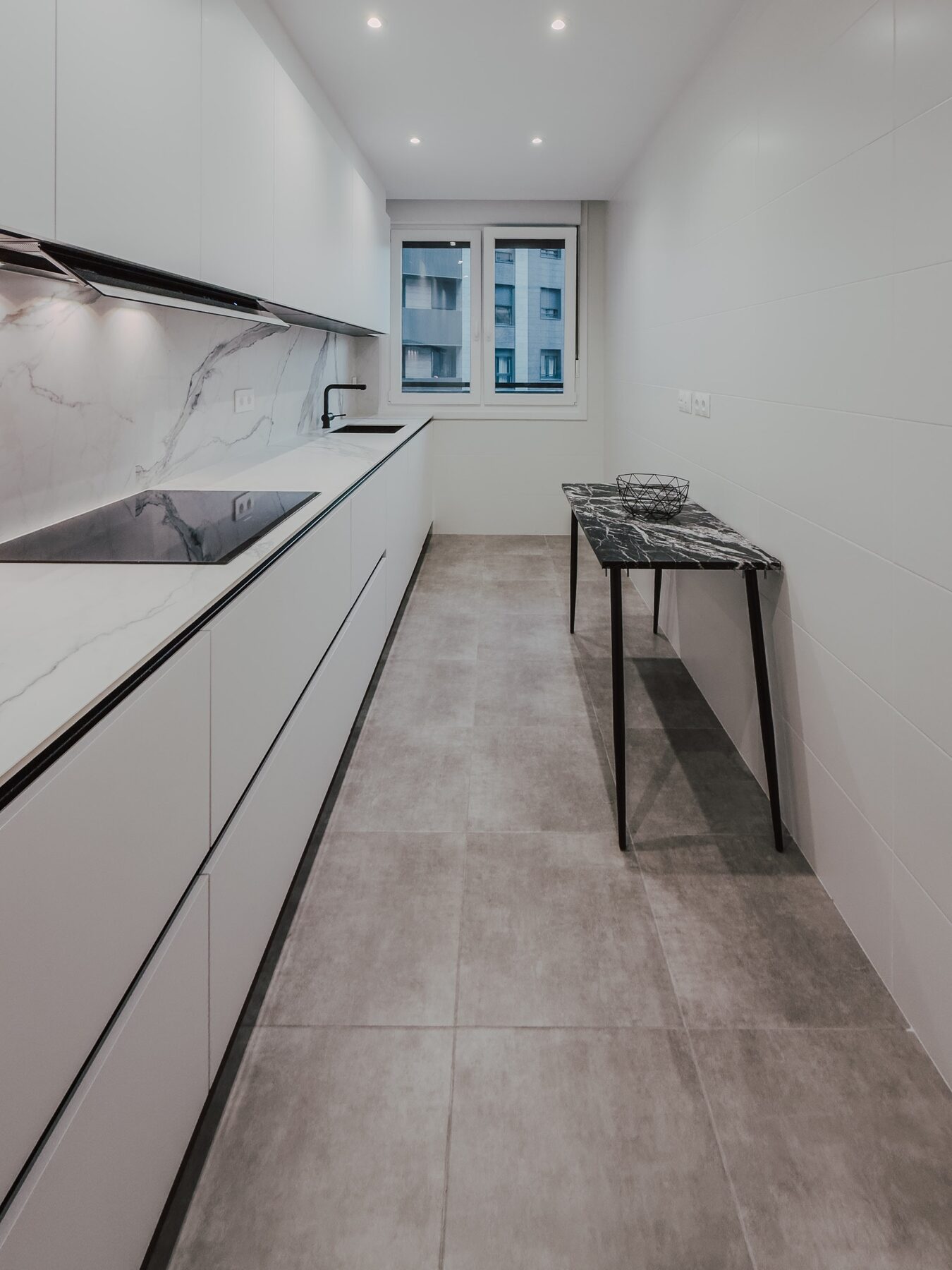 Cocina con isla central